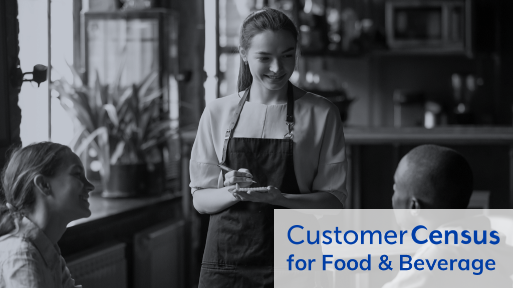 CustomerCensus: Decodes customer behaviour on-site to measurably enhance customer experience and maximise profits for Food & Beverage Retailers.